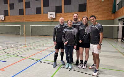 Die Badminton-Rückrunde ist eröffnet!