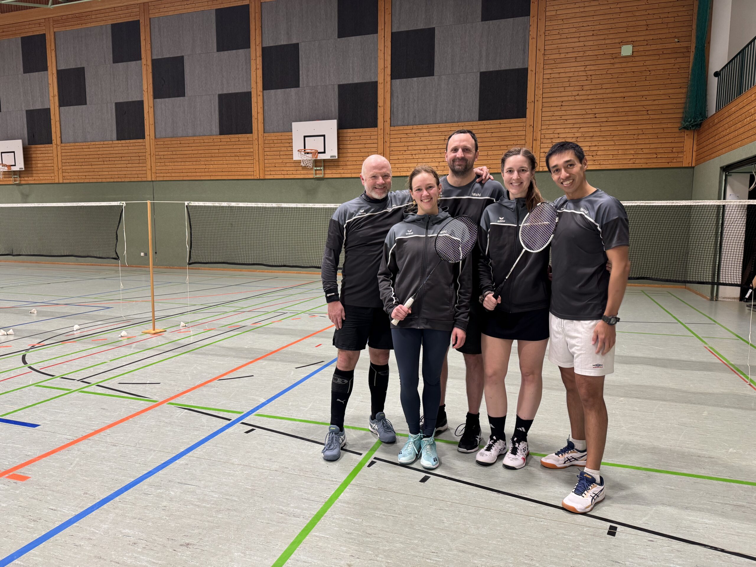 Die Badminton-Rückrunde ist eröffnet!