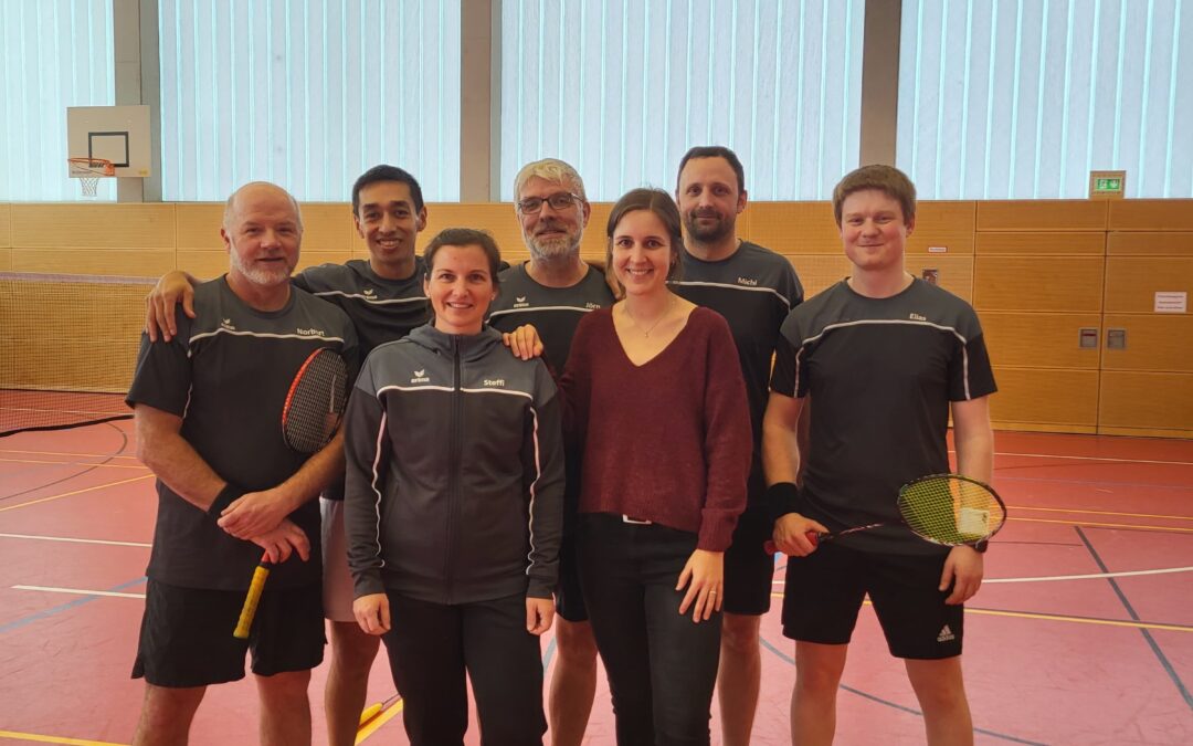 Badmintonhalbzeit der Rückrunde