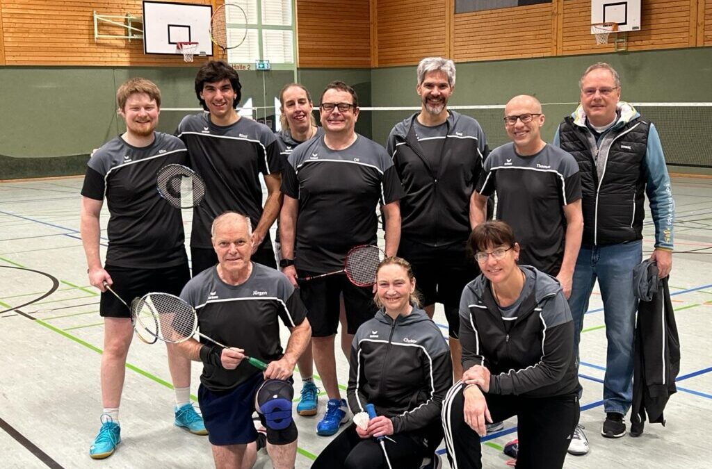 Die Burgberger Badmintonspieler kämpfen sich an die Tabellenspitze