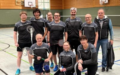 Die Burgberger Badmintonspieler kämpfen sich an die Tabellenspitze