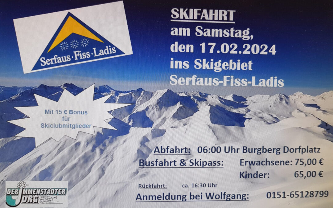 Skiclub Ausflug am 17. Feb. 2024