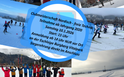 Clubmeisterschaft Nordisch 2026